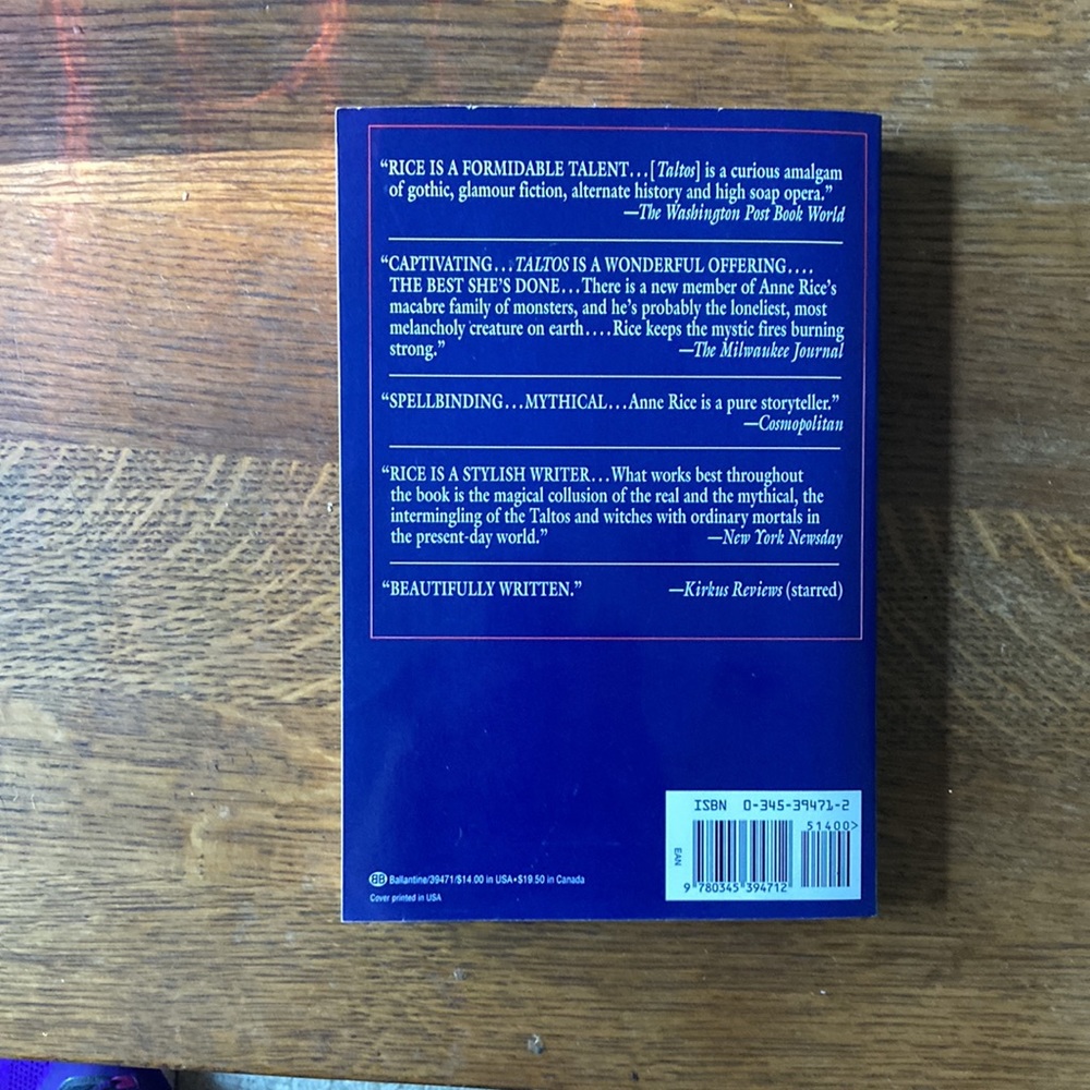 Anne Rice Taltos - Picture 4 of 14
